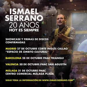Presentaciones nuevo disco Ismael Serrano