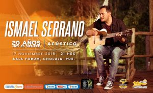 Ismael Serrano en Puebla