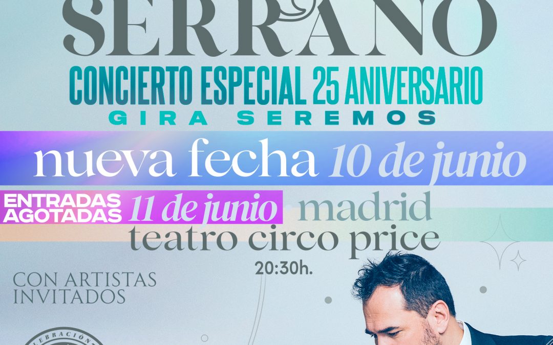 MADRID, 11 JUNIO ¡¡LOCALIDADES AGOTADAS!!