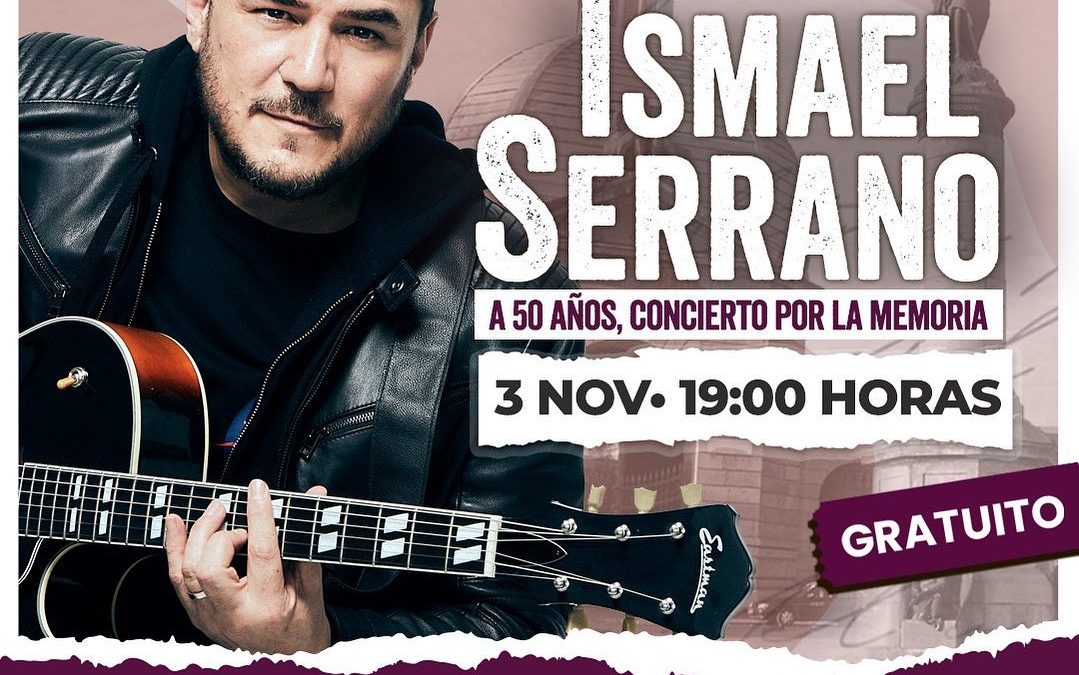 ISMAEL SERRANO EN RECOLETA. «CONCIERTO POR LA MEMORIA»